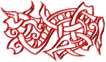 Viking style motif, post Saxon influence.