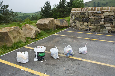 Car Park after clean up Car Park after clean up