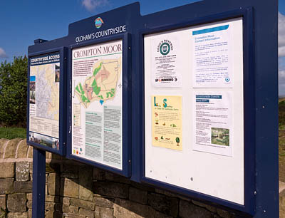 The Notice Board, the original notice was put in the space at the bottom The Notice Board, the original notice was put in the space at the bottom