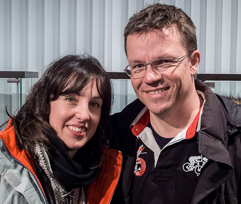 Alicia and Andreas - Ice Raven - Sub Zero Adventure - Copyright Gary Waidson, All rights reserved.