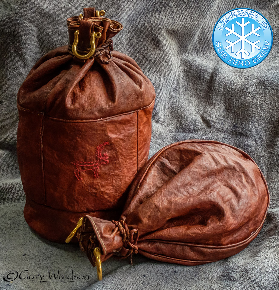 The Boazu Bag and The Boreal Bag - Ice Raven - Sub Zero Adventure - Copyright Gary Waidson, All rights reserved.