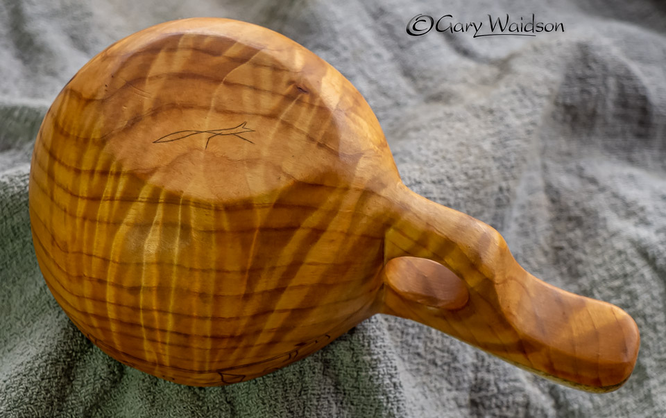 The Fox Fire Kuksa  - Ice Raven - Sub Zero Adventure - Copyright Gary Waidson, All rights reserved