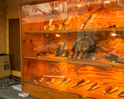 Jokkmokk Market - Knife Cabinet - Ice Raven - Sub Zero Adventure - Copyright Gary Waidson, All rights reserved.