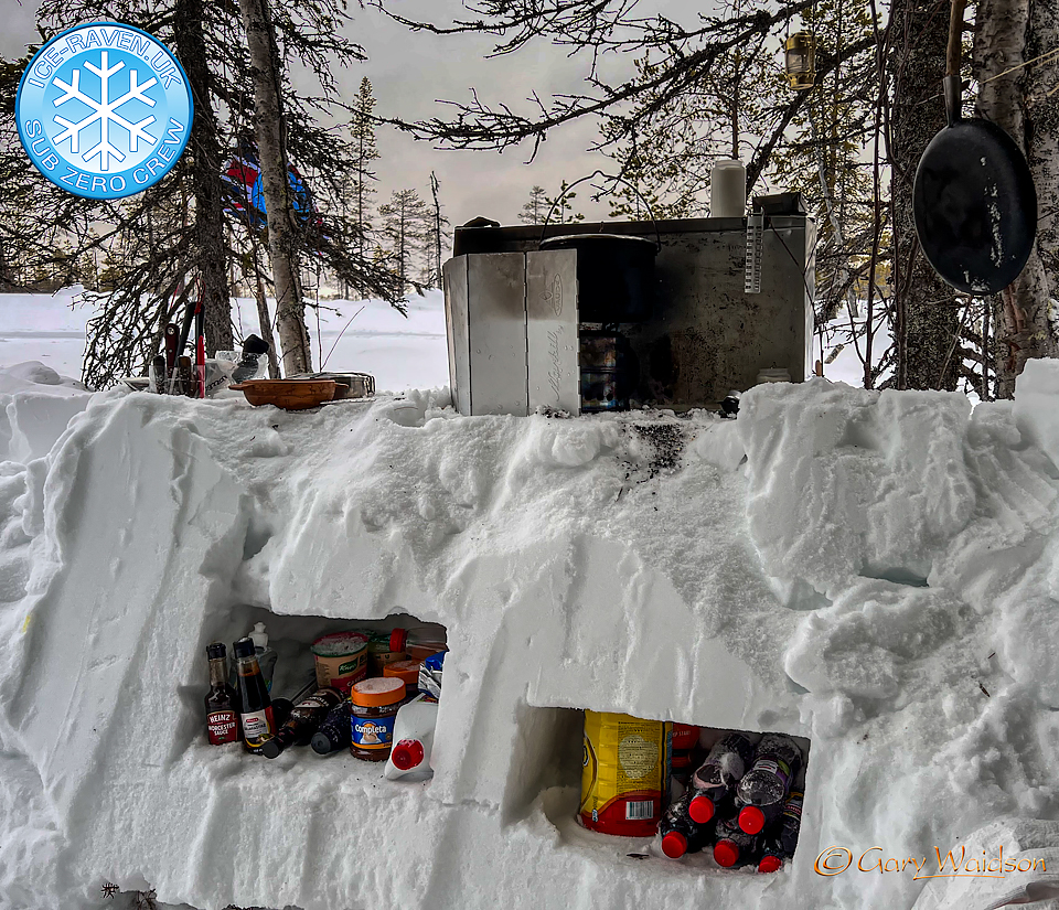 Snow Kitchen improving - Ice Raven - Sub Zero Adventure - Copyright Gary Waidson, All rights reserved. Snow Kitchen improving - Ice Raven - Sub Zero Adventure - Copyright Gary Waidson, All rights reserved.
