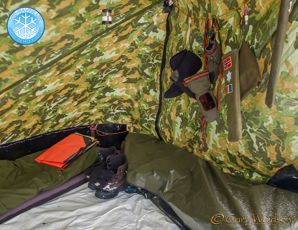 Inside the Snow Shed - Ice Raven - Sub Zero Adventure - Copyright Gary Waidson, All rights reserved. Inside the Snow Shed - Ice Raven - Sub Zero Adventure - Copyright Gary Waidson, All rights reserved.