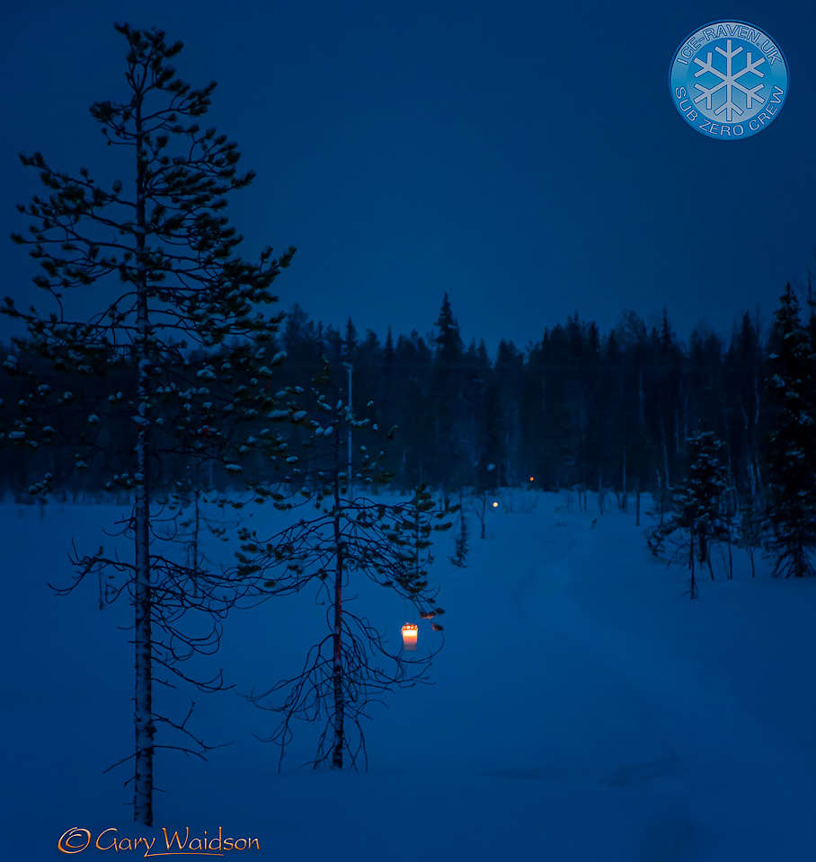 The Lantern Trail - Ice Raven - Sub Zero Adventure - Copyright Gary Waidson, All rights reserved. The Lantern Trail - Ice Raven - Sub Zero Adventure - Copyright Gary Waidson, All rights reserved.