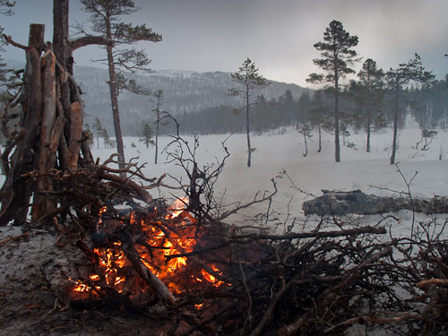 Norwegian Wood - Ice Raven - Sub Zero Adventure - Copyright Gary Waidson, All rights reserved.