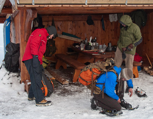 Preparing to Travel - Ice Raven - Sub Zero Adventure - Copyright Gary Waidson, All rights reserved.