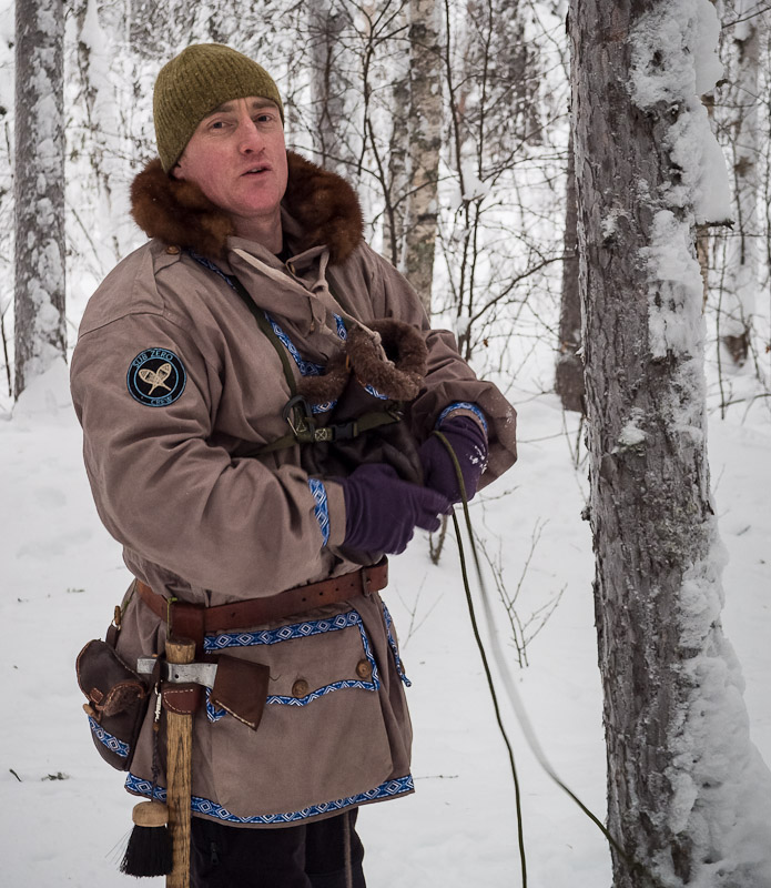 Riam in Jokkmokk - Ice Raven - Sub Zero Adventure - Copyright Gary Waidson, All rights reserved.