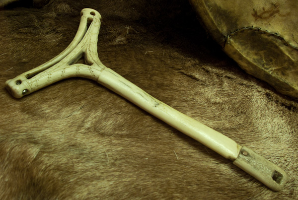  Saami drum beater - Ice Raven - Sub Zero Adventure - Copyright Gary Waidson, All rights reserved.