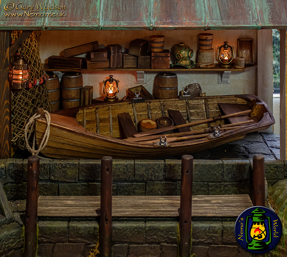 The Boat House - Ammon Rock - Building a 1/12th Scale Gothic Lighthouse  - The Steam Tent Co-operative.  Gary Waidson - www.Steamtent.uk