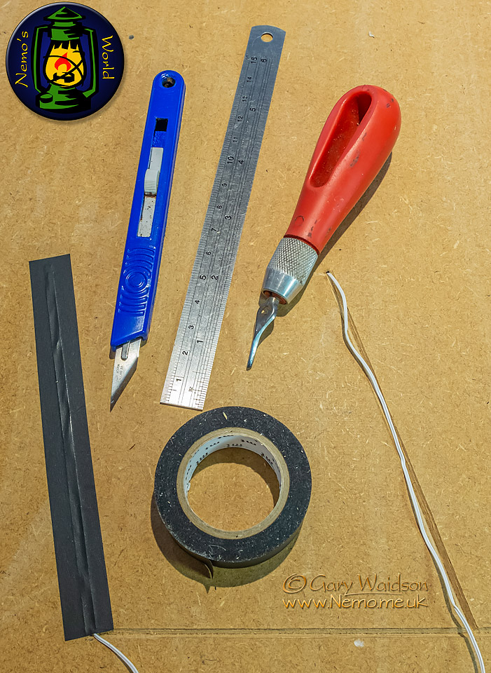 Lighting the doll's House that Bob Newell built - © Gary Waidson - All Rights Reserved