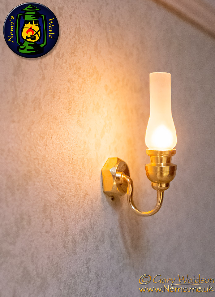 Lighting the doll's House that Bob Newell built - © Gary Waidson - All Rights Reserved