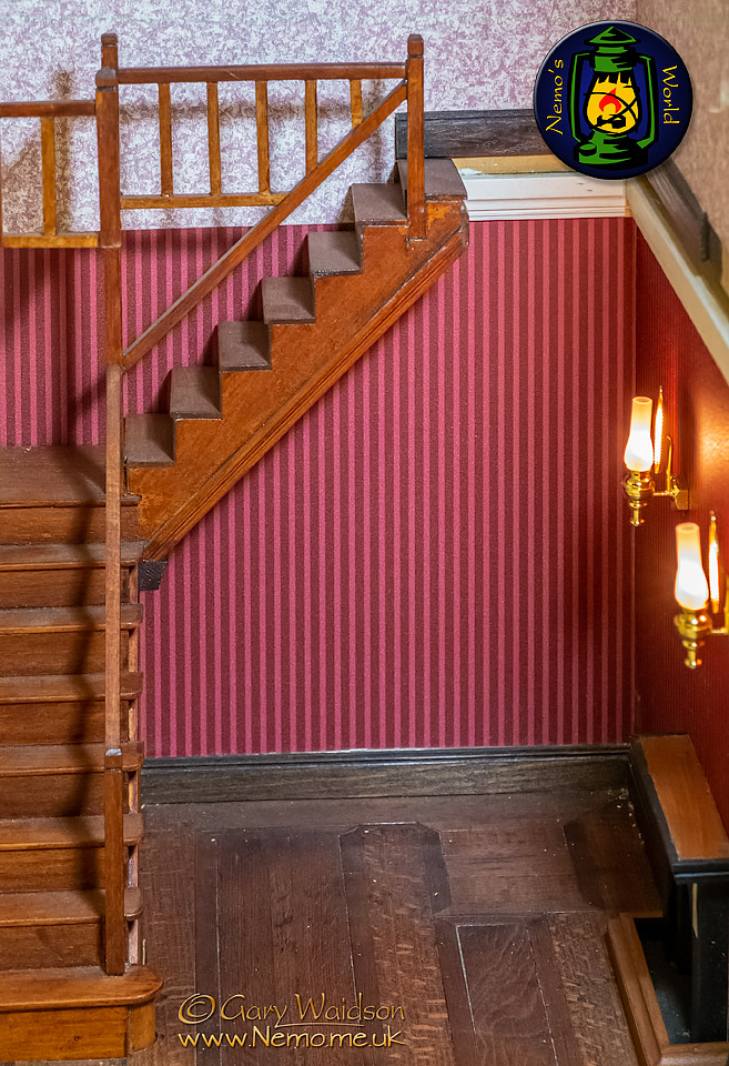 Lighting the doll's House that Bob Newell built - © Gary Waidson - All Rights Reserved