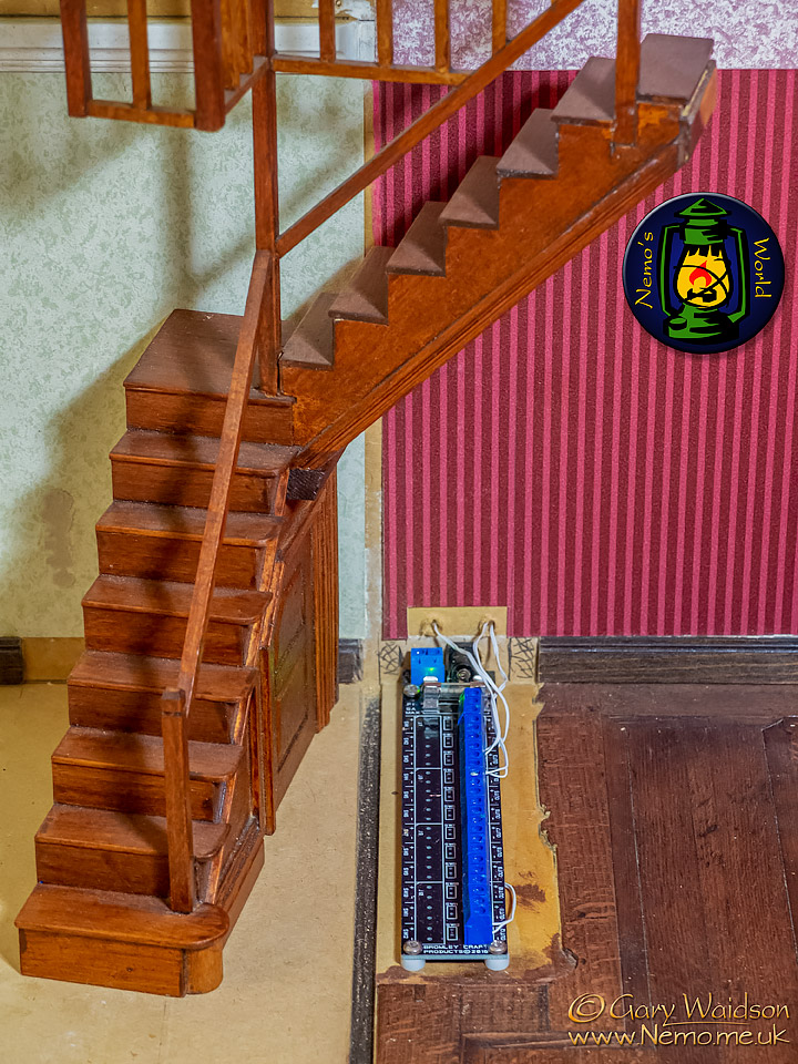 Lighting the doll's House that Bob Newell built - © Gary Waidson - All Rights Reserved