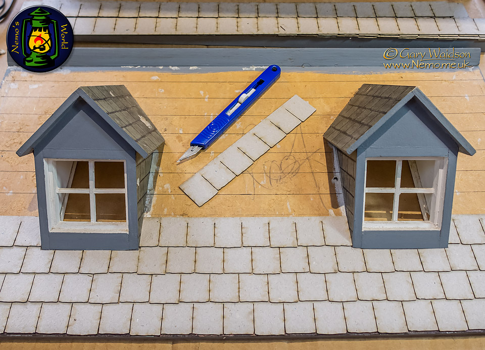 Restoring the doll's House that Bob Newell built - © Gary Waidson - All Rights Reserved