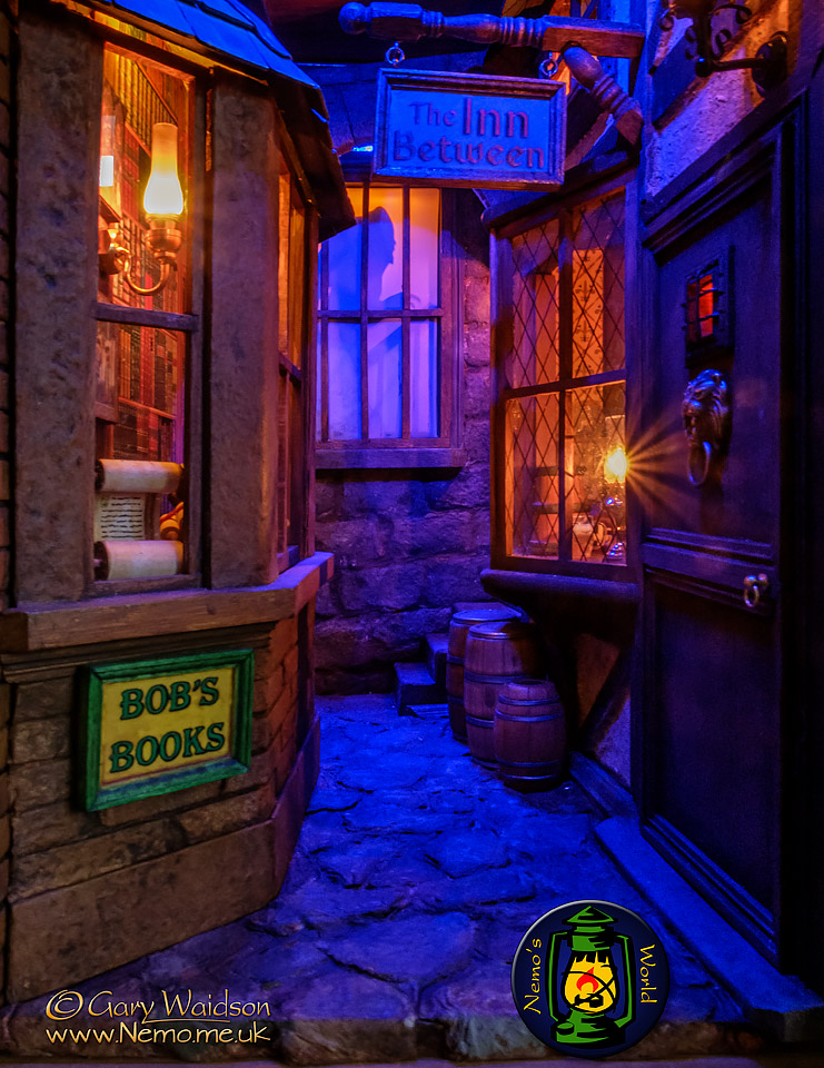 "Fingers End" A book nook project  - The Steam Tent Co-operative. © Gary Waidson - www.Steamtent.uk 