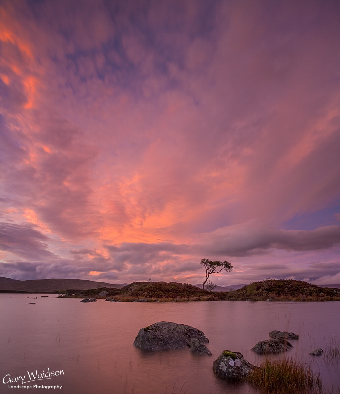 Lochan na h-Achlaise. Black Mount. Fine Art Landscape Photography by Gary Waidson