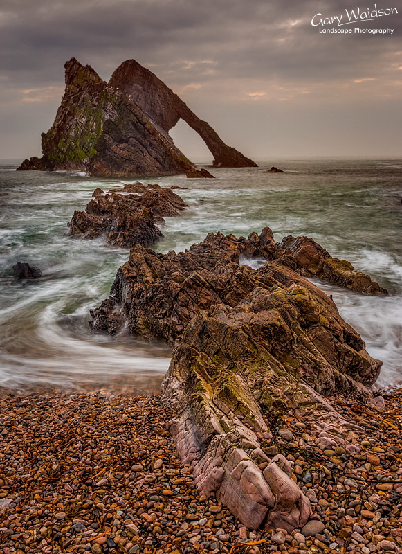 Bow Fiddle Rock - Waylandscape. Fine Art Landscape Photography by Gary Waidson