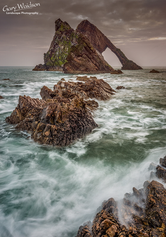 Bow Fiddle Rock - Waylandscape. Fine Art Landscape Photography by Gary Waidson
