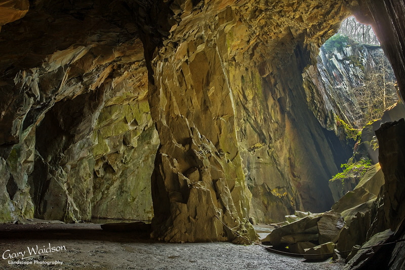 Cathedral Quarry, Cumbria. Landscape photography by Gary Waidson. Cathedral Quarry, Cumbria. Landscape photography by Gary Waidson.