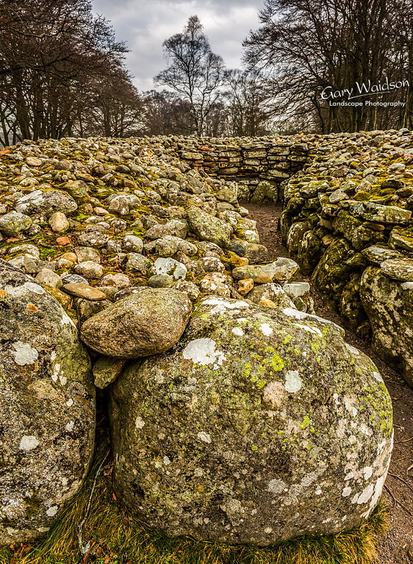 Clava Cairns - Waylandscape. Fine Art Landscape Photography by Gary Waidson 