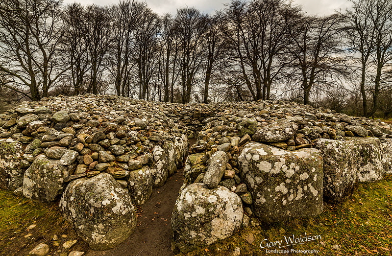 Clava Cairns - Waylandscape. Fine Art Landscape Photography by Gary Waidson 
