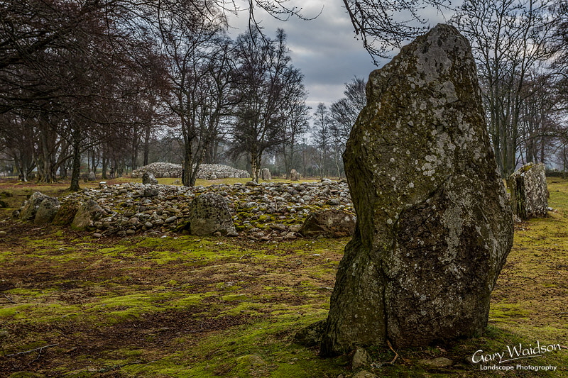 Clava Cairns - Waylandscape. Fine Art Landscape Photography by Gary Waidson 