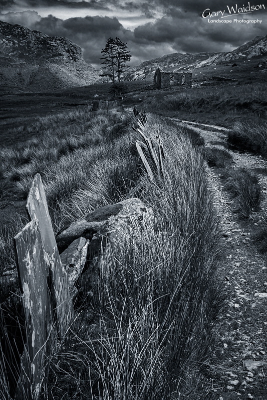 Cwmorthin Chapel. Fine Art Landscape Photography by Gary Waidson