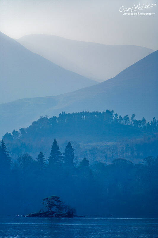 Derwent in haze, Cumbria. Fine Art Landscape Photography by Gary Waidson