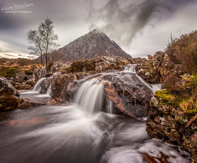 Etive Mor Waterfall - © Waylandscape. Fine Art Landscape Photography by Gary Waidson Etive Mor Waterfall - © Waylandscape. Fine Art Landscape Photography by Gary Waidson