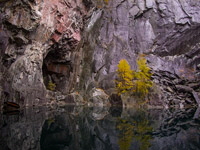 HodgeClose slate quarry, English Lake District. 