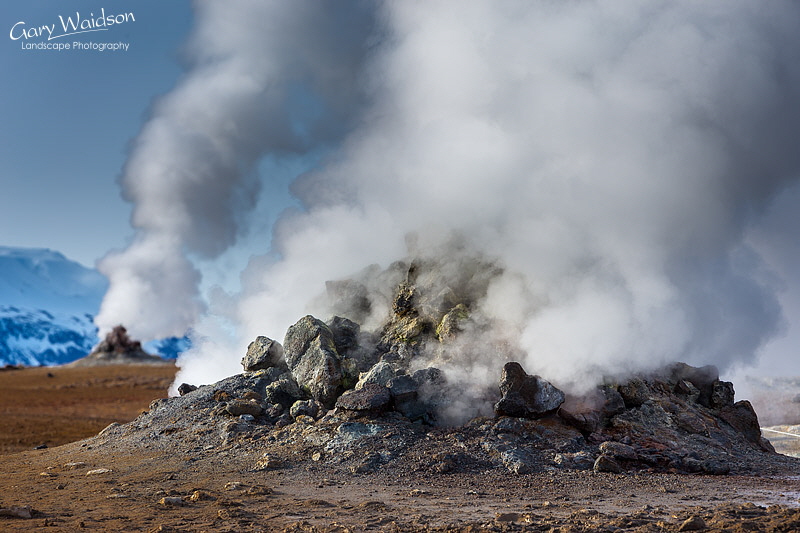 Hverar�ndor Hverir (Hverarondor Hverir), Iceland - Photo Expeditions - � Gary Waidson - All Rights Reserved