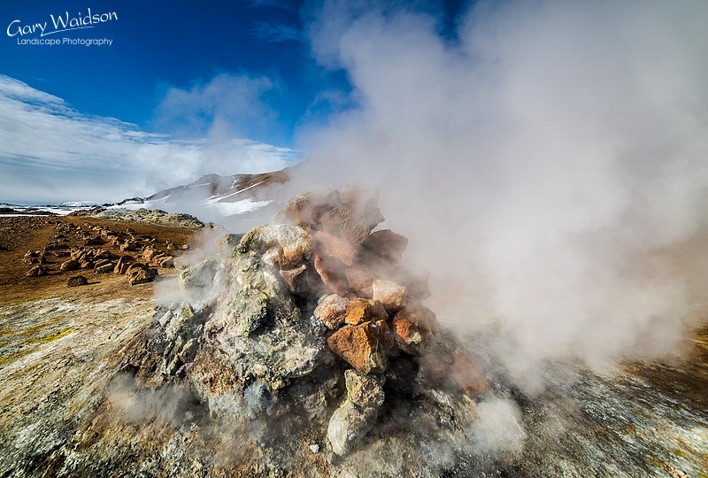 Hverar�ndor Hverir (Hverarondor Hverir), Iceland - Photo Expeditions - � Gary Waidson - All Rights Reserved