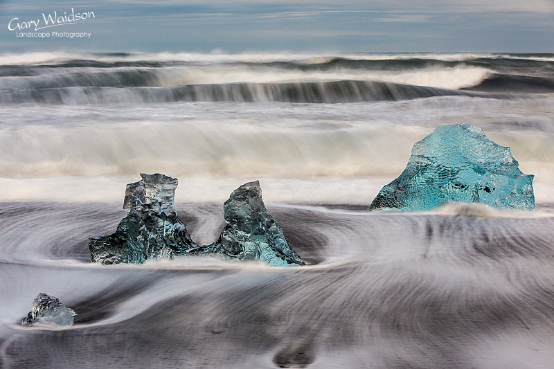 J�kuls�rl�n, Iceland (Jokulsarlon) - Photo Expeditions - � Gary Waidson - All Rights Reserved