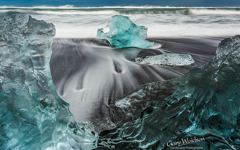 J�kuls�rl�n, Iceland (Jokulsarlon) - Photo Expeditions - � Gary Waidson - All Rights Reserved