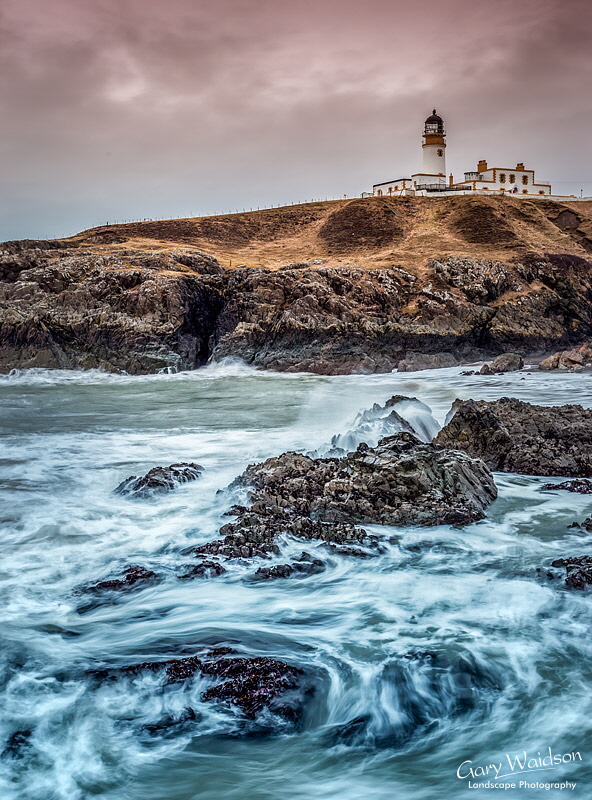 Killantringan Lighthouse - Waylandscape. Fine Art Landscape Photography by Gary Waidson