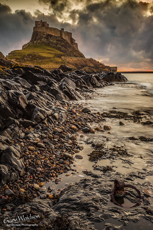 Lindisfarne Castle Morning - Fine Art Landscape Photography by Gary Waidson