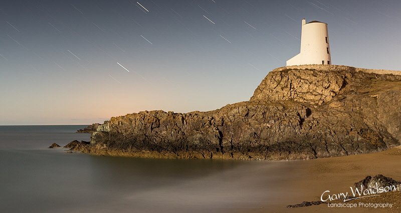 Moonlit Beach, Llandwyn. Fine Art Landscape Photography by Gary Waidson