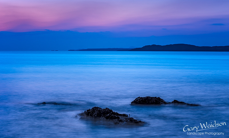 Llanddwyn, twilight.  Fine Art Landscape Photography by Gary Waidson