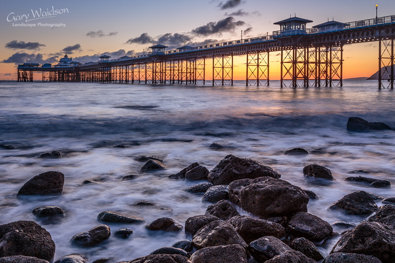 Llandudno Pier - Waylandscape. Fine Art Landscape Photography by Gary Waidson