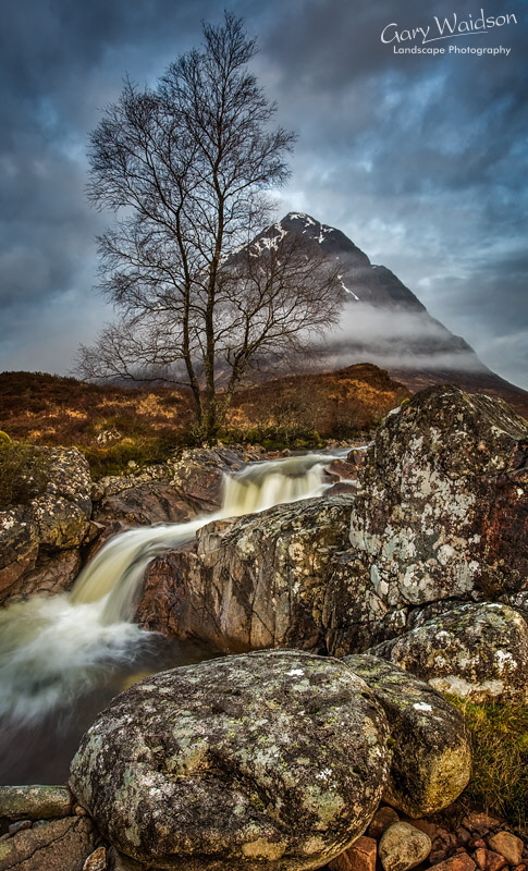 Mist on Stob Dearg. Fine Art Landscape Photography by Gary Waidson
