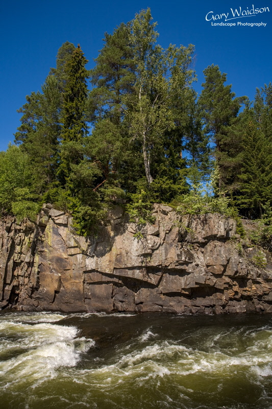 Rock and River. Norway. Fine Art Landscape Photography by Gary Waidson