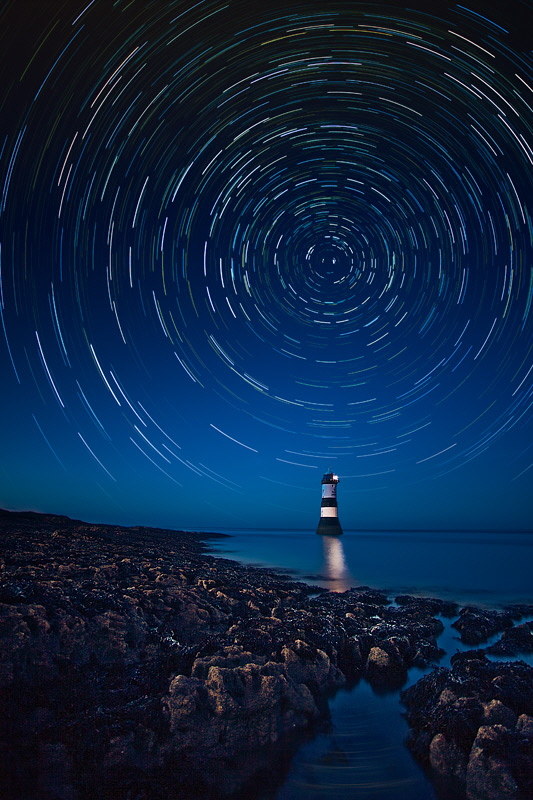 Penmon Lights. Fine Art Landscape Photography by Gary Waidson