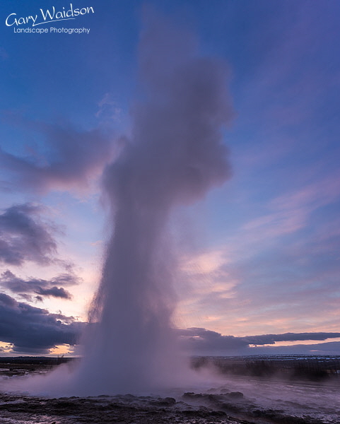 Strokkur, Iceland - Photo Expeditions - � Gary Waidson - All Rights Reserved