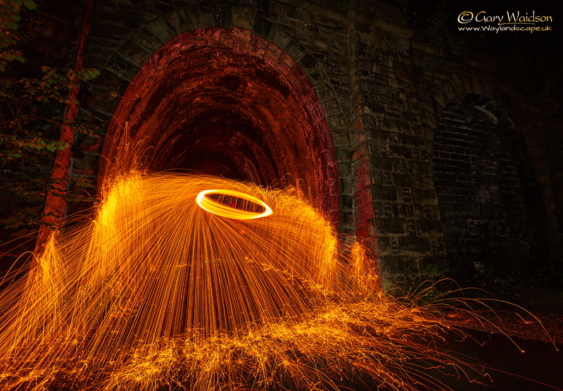 Fire Wheel - Fine Art Landscape Photography by Gary Waidson