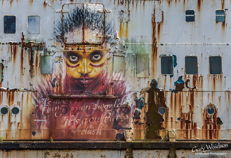 When two worlds meet, it's a culture clash. Fine Art Landscape Photography by Gary Waidson